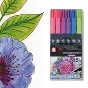 Sakura Koi Colouring Brush Pens, Flowers